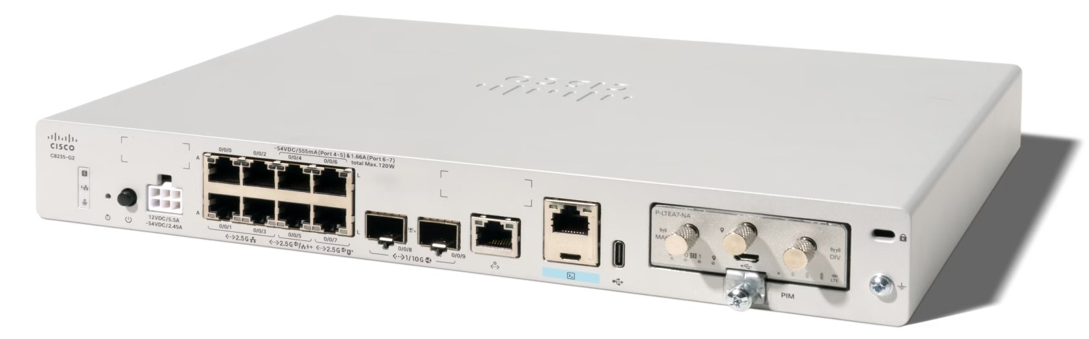 Cisco 8200 Series Secure Routers