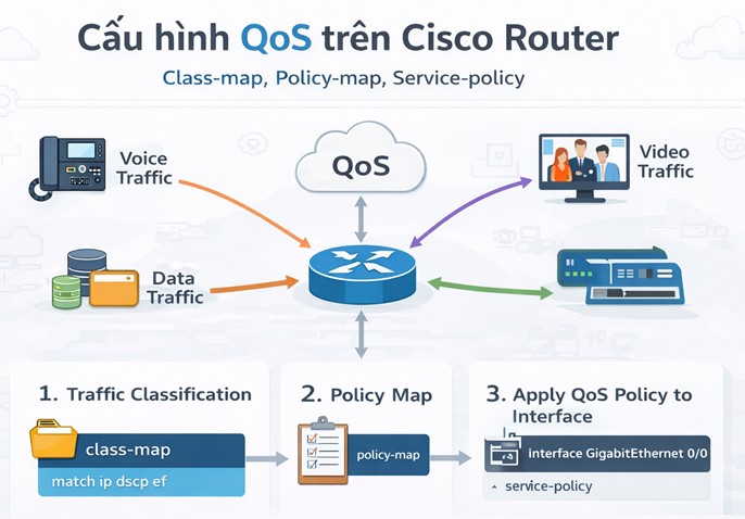 Cấu hình QoS trên Cisco Router