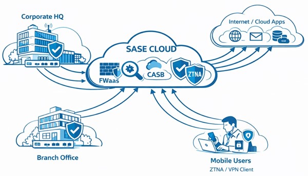 Giải pháp an ninh mạng SASE