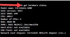 get hardware stat (fortigate)