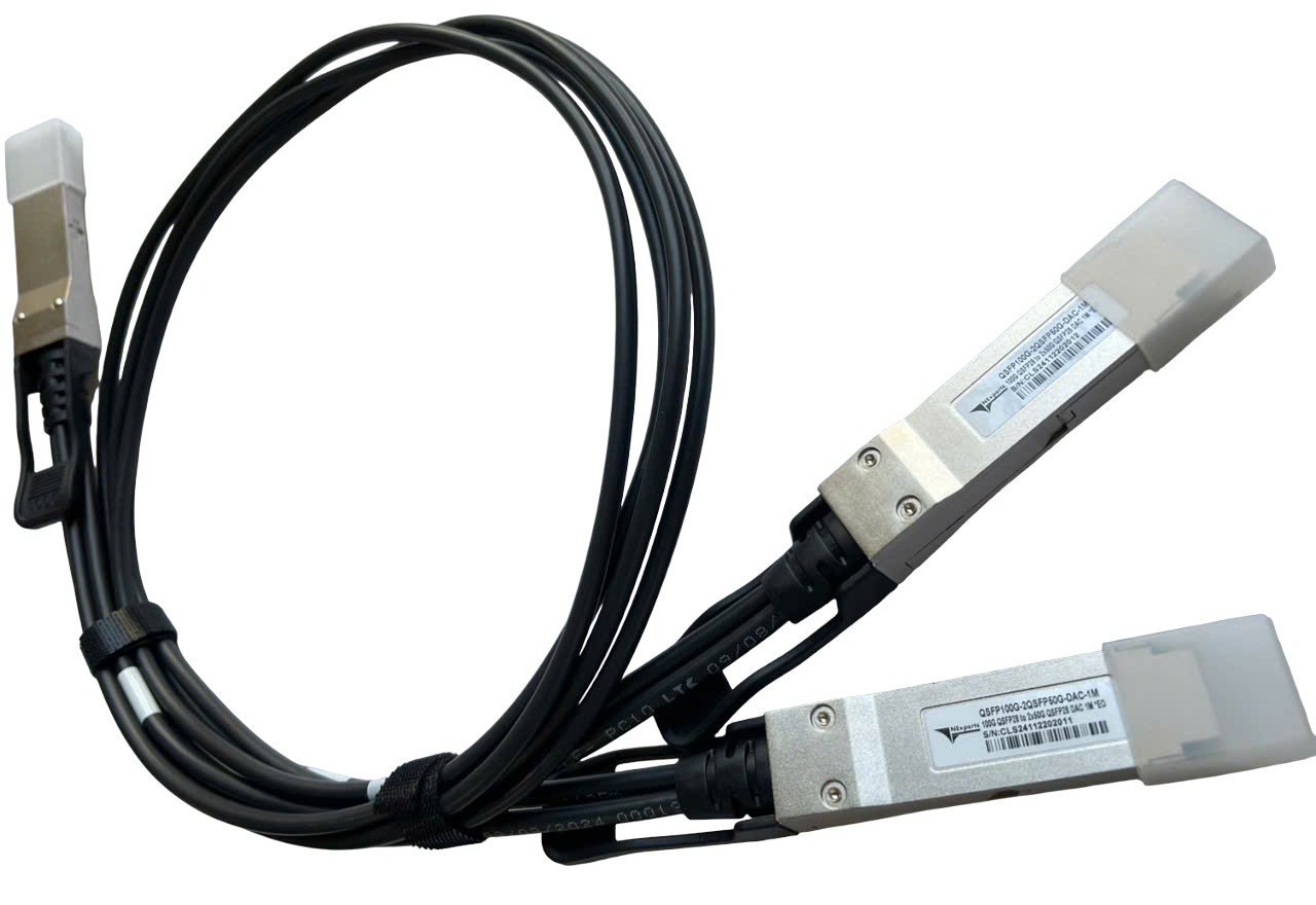 VNE QSFP100G-2QSFP50G-DAC