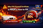 Tổng hợp các nguyên nhân khiến CPU Firewall FortiGate tăng cao và cách khắc phục.